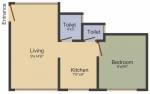floorPlan of Deep Associates Paradise Apartment