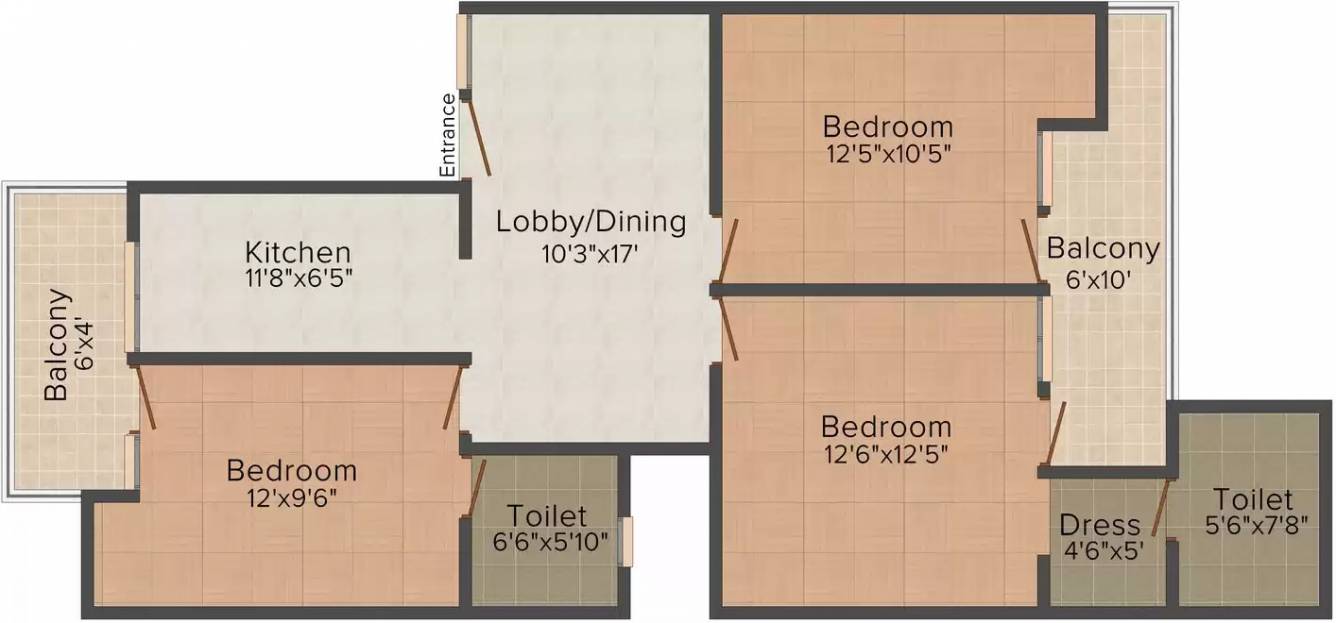 Partik Floors Khirki Extension