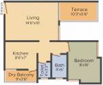 floorPlan of RealNest Properties Royal Blossom