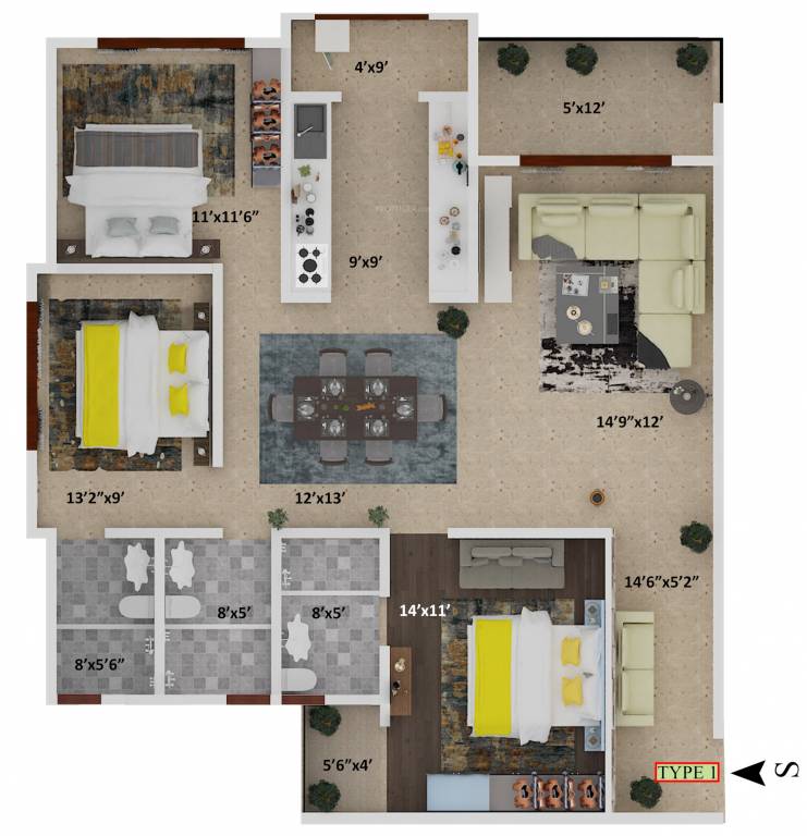  grandur Floor Plan Floor Plan