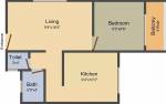 floorPlan of High Life Builders And Developers Shreya Apartment