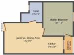 floorPlan of SR Constructions Noida Dream Height 2