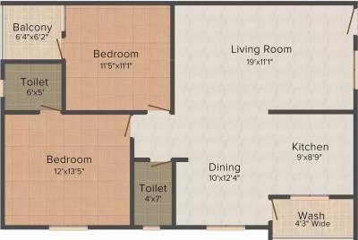 floorPlan of Harikrishna Sarada Palace
