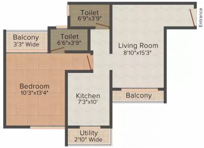floorPlan of Omkar Shree Samarth Viscaria
