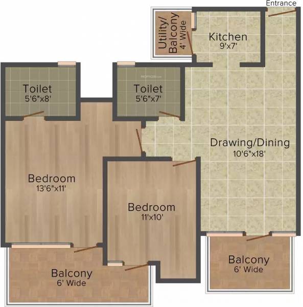 pal-greens Floor Plan Floor Plan