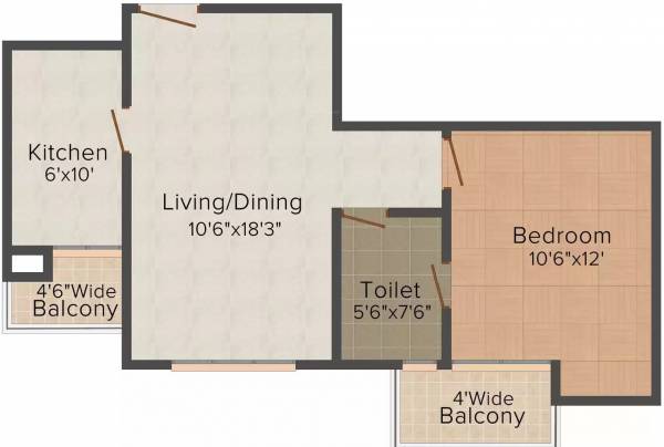 floorPlan of Pushpanjali Imperial Heights