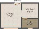 floorPlan of Real Construction SS Sai Lagan Apartment