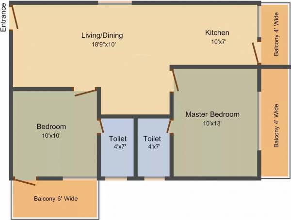 floorPlan of Srinivasa Varna
