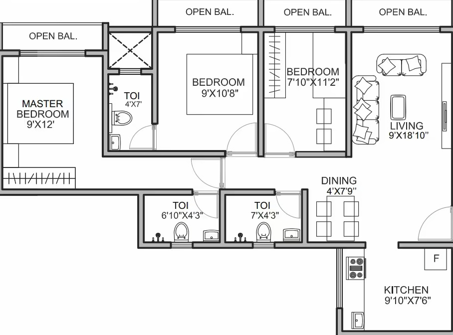 Floor Plan vrindavan flora Floor Plan Floor Plan