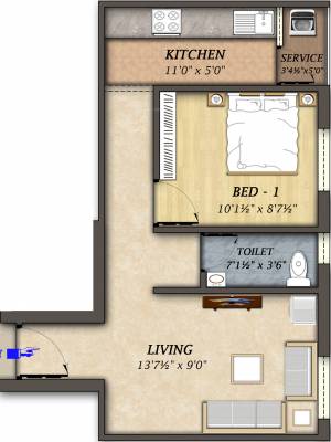 floorPlan of Sai Atulya Maan