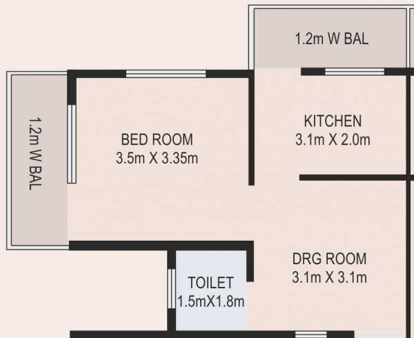 floorPlan of M S Kalpvruksh Life Style