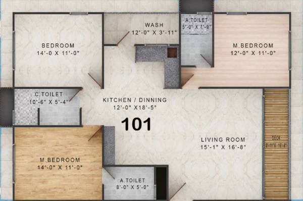 floorPlan of Superia Sky Superia