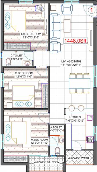  ananda-urbansdale Floor Plan Floor Plan