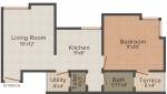 floorPlan of Om Sai Guruchaya Residency
