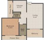 floorPlan of Fourhand Builders And Developers Residency III