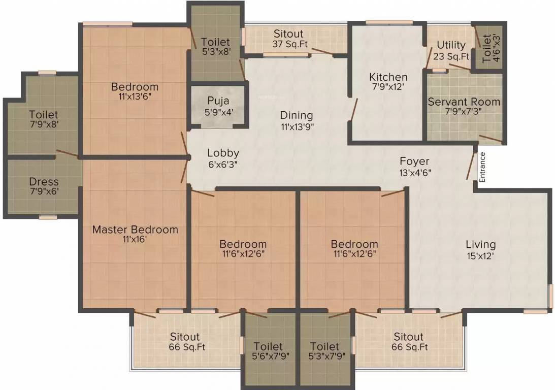 Floor Plan d block Floor Plan Floor Plan