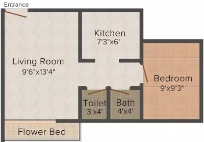 floorPlan of Om Sai Sharddha Developers Durvankaur Apartments