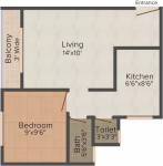 floorPlan of Estate Oaks Jai Mata Di Complex Phase II