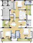 floorPlan of Patki Joshi Vishwa Vastu Apartments