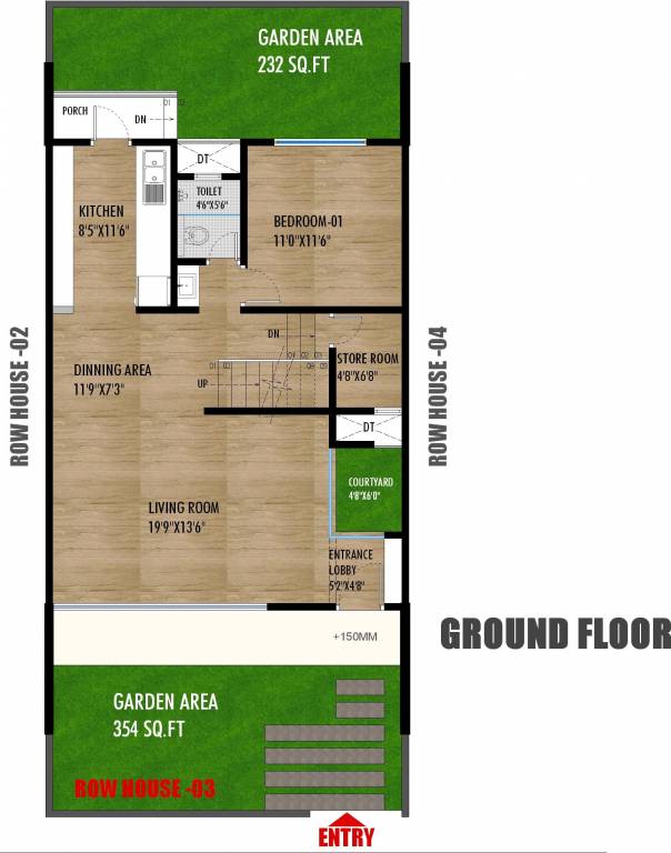 Abhinav Sahwas Row Houses