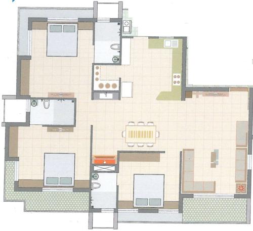 floorPlan of Shreenath Shree Darshan View