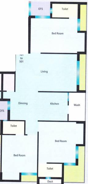 floorPlan of Shreeji Lotus
