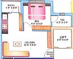 floorPlan of Sri Krishna Sanidhya Apartment 4