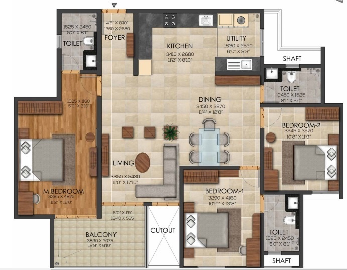  halcyon at brigade cornerstone utopia Floor Plan Floor Plan
