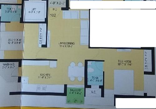 floorPlan of Mayur Anantbhai Gohel Mahavir Platinum