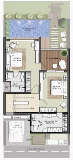  sports villas Floor Plan First Floor Plan