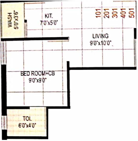 floorPlan of Naimishbhai R Mehta City Imperia