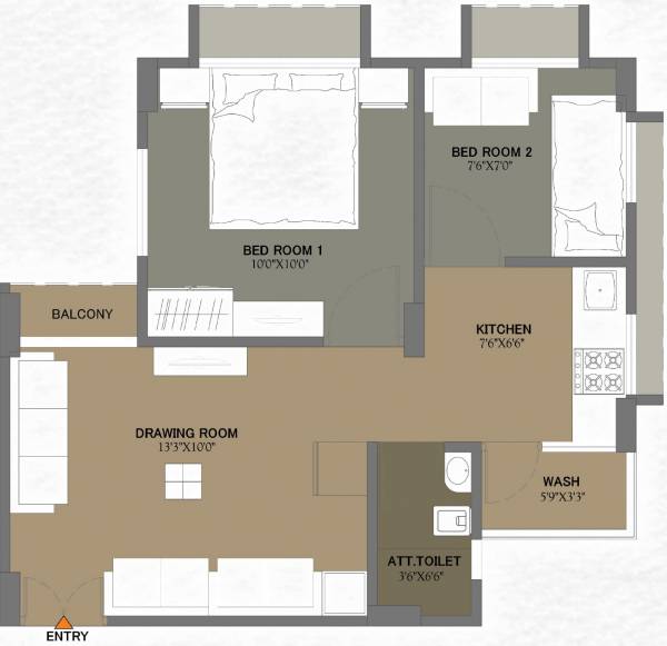 floorPlan of Ripam Residency