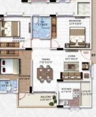  nandika Floor Plan Floor Plan