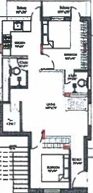 floorPlan of Rajesh Khode Sri Sai Apartment