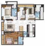 floorPlan of Adani Western Heights