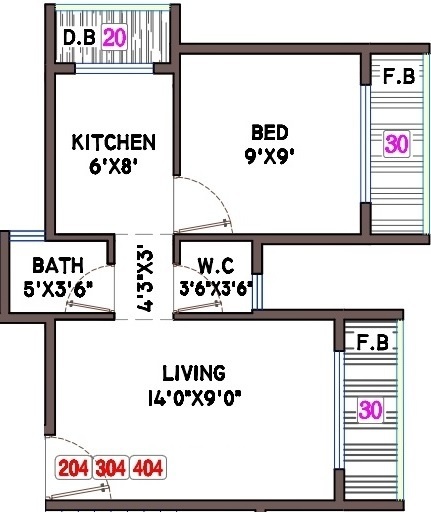  shreenathji-angel Floor Plan Floor Plan