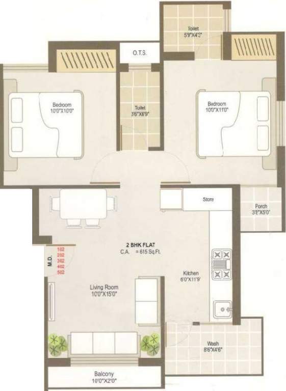 Amitbhai D Shreenathji Palace Phase 1