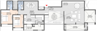  bvl-statura Floor Plan Upper Level Duplex Plan