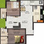 floorPlan of The Nest Gaura