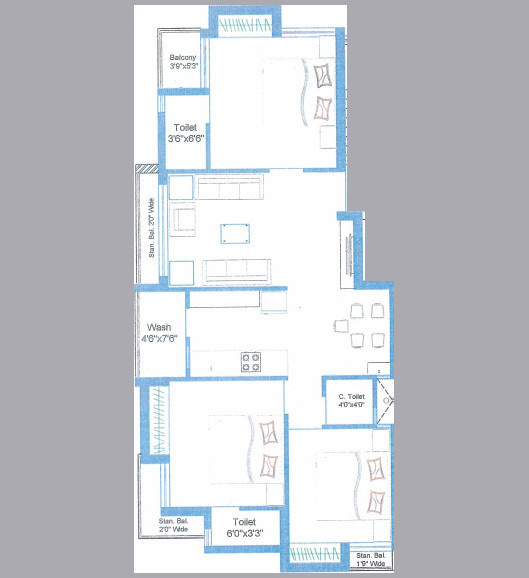 floorPlan of Tirth Rajyog Palace