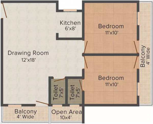 floorPlan of Jai Site 126