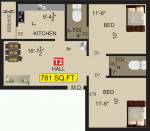 floorPlan of VGK Mithran