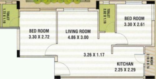 floorPlan of Shree JK Sagar Gold