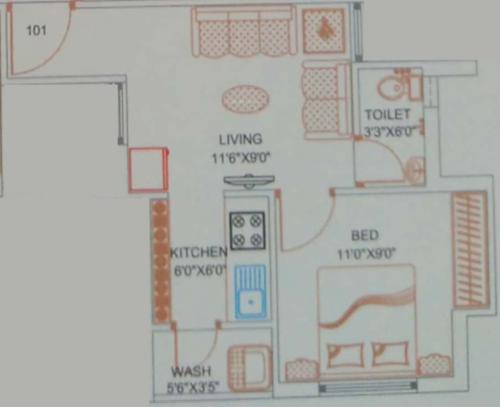 floorPlan of Sahjanand Shyam Residency