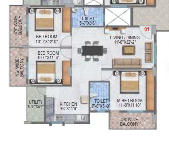 aadya Floor Plan Floor Plan