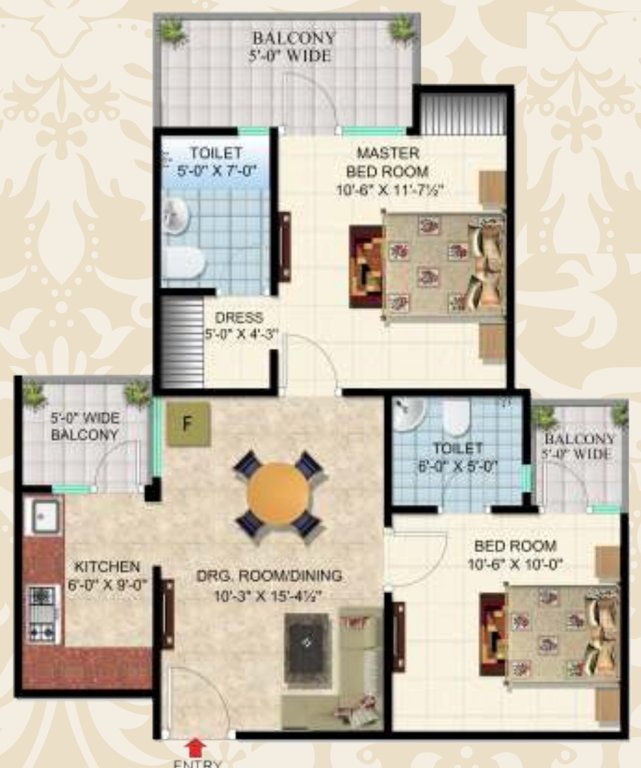 blossom Floor Plan Floor Plan