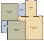 floorPlan of Konark Noble Woods