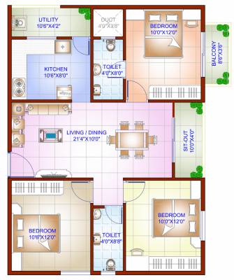 floorPlan of ISR Ashrita