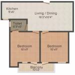 floorPlan of Trehan Delight Residency