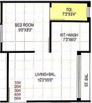 floorPlan of Vidisha City Platinum